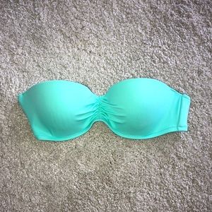 Sweetheart cut blue VS bathing suit